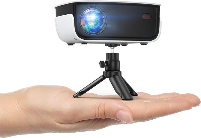 プロジェクター 三脚付き 超小型9000LM 1080P ホーム プロジェクター 三脚付き 超小型9000LM 1080P ホーム