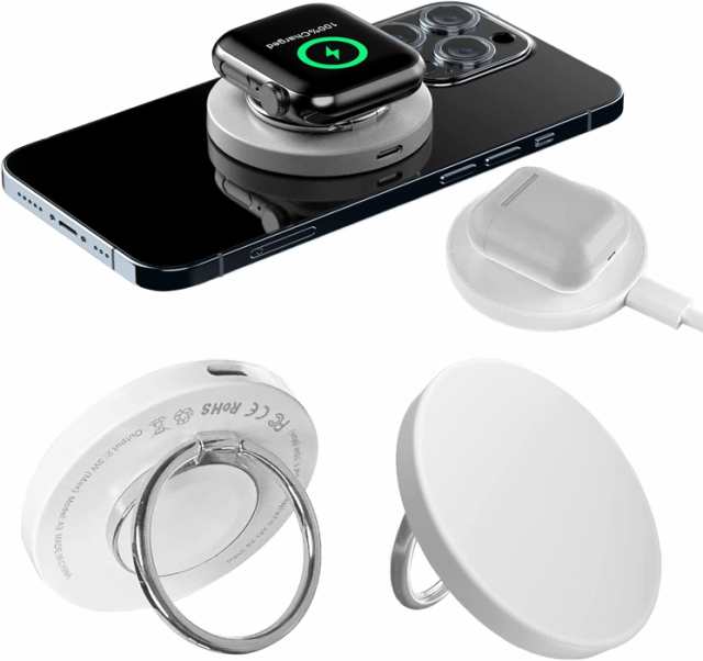 3in1 ワイヤレス充電器 Magsafe対応 AirPods Apple Watch充電器