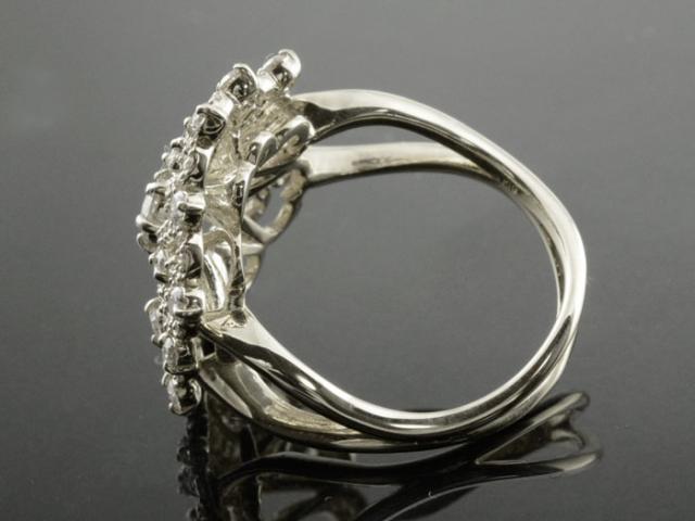 ダイヤモンドリング 指輪 プラチナ 1.0ct ダイヤモンド アンティーク 