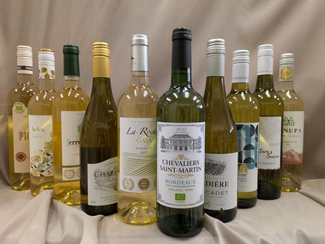 オーガニック、フランス金賞など 白 10本セット 750ml