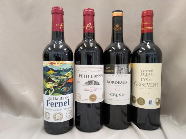 ボルドー金賞 AO格付け　赤 12本セット ボルドー金賞 AO格付け 赤 12本セット 送料無料 ボルドー金賞 AO格付け