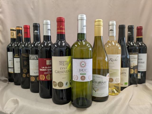 フランス金賞受賞　赤白12本セット　750ml 送料無料 フランス金賞受賞 赤白12本セット 750ml（北海道、沖縄は有料）