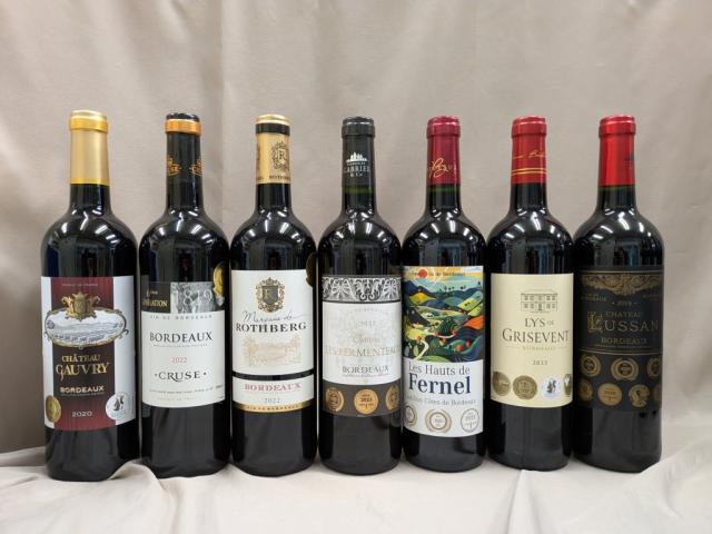 送料無料 ボルドー金賞　AO格付け　赤セレクション 12本セット　750ml （北海道、沖縄は有料）_2