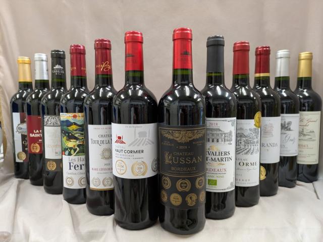 送料無料 ボルドー金賞 AO格付け 赤セレクション 12本セット v2 750ml