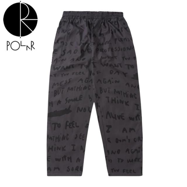 POLAR SKATE CO. ポーラー スケートボード サーフパンツ SAD NOTES SURF PANTS GRAPHITE グラファイト NO24