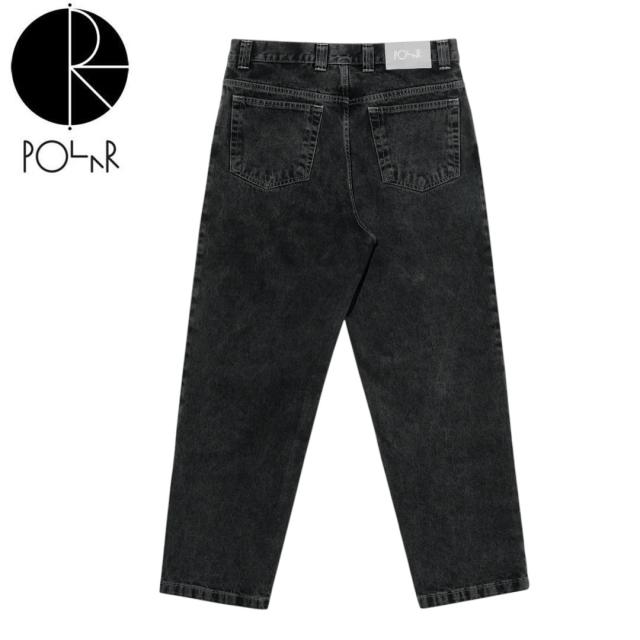 POLAR SKATE CO. ポーラー スケートボード ジーンズ 93! DENIM JEAN SILVER BLACK シルバーブラック NO27