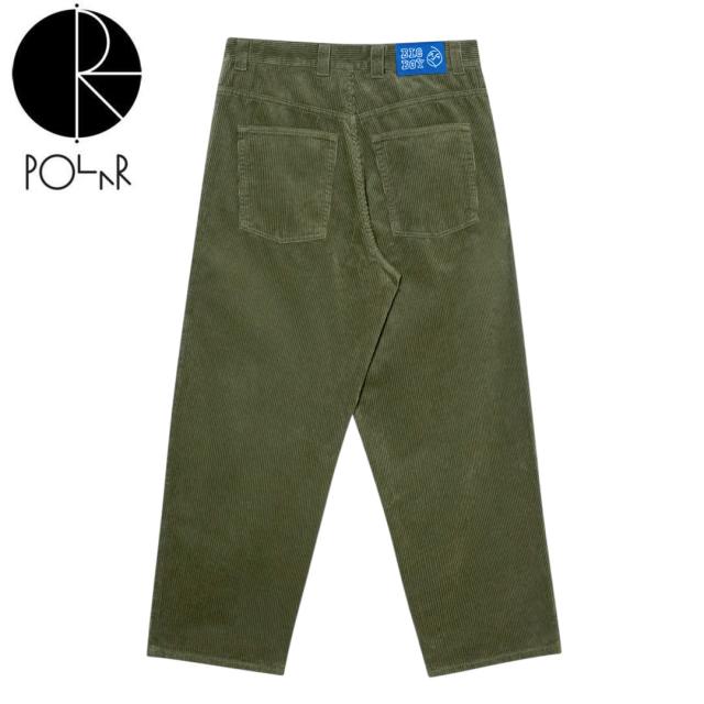 POLAR ポーラー スケートボード ビッグボーイコーデュロイパンツ BIG BOY CORDS PANTS UNIFORM GREEN ユニフォーム グリーン NO30