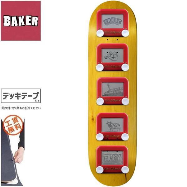 ベーカー BAKER スケートボード デッキ JUSTIN FIGGY HEAD ON COLLISION DECK 8.25インチ NO396