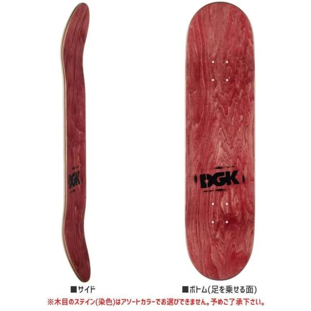 ディージーケー DGK スケートボード デッキ WILLIAMS POSSESED DECK 8.1インチ NO412_1