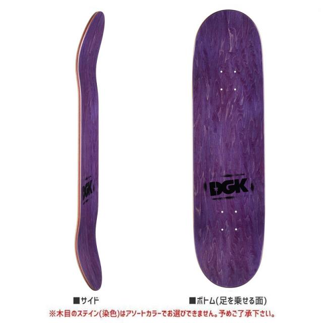 限定 ディージーケー DGK スケートボード デッキ SAVE US LENTICULAR DECK 8.25インチ NO420_2