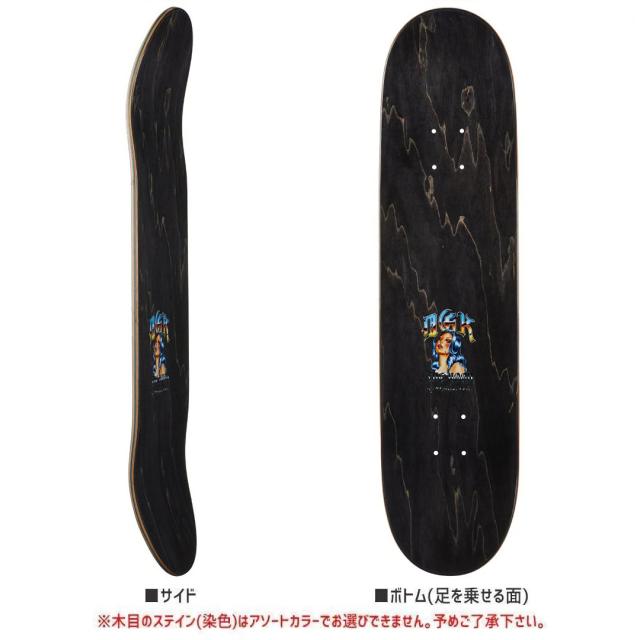 ディージーケー DGK スケートボード デッキ HEY RUCA HERMANAS DECK 8.25インチ NO425_1