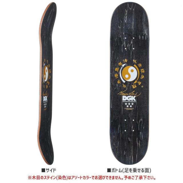 ディージーケー DGK スケートボード デッキ BRUCE LEE LEGEND RED FOIL DECK 8.38インチ NO433_3