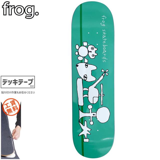 FROG SKATEBOARDS フロッグ スケートボード デッキ CHOPPER DECK 8.18インチ NO6