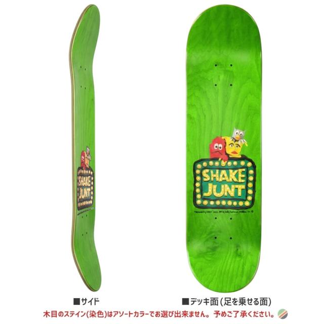 シェイクジャント SHAKE JUNT スケートボード デッキ PERSONALITY CRISIS DECK ピンク 8.75インチ NO11_1