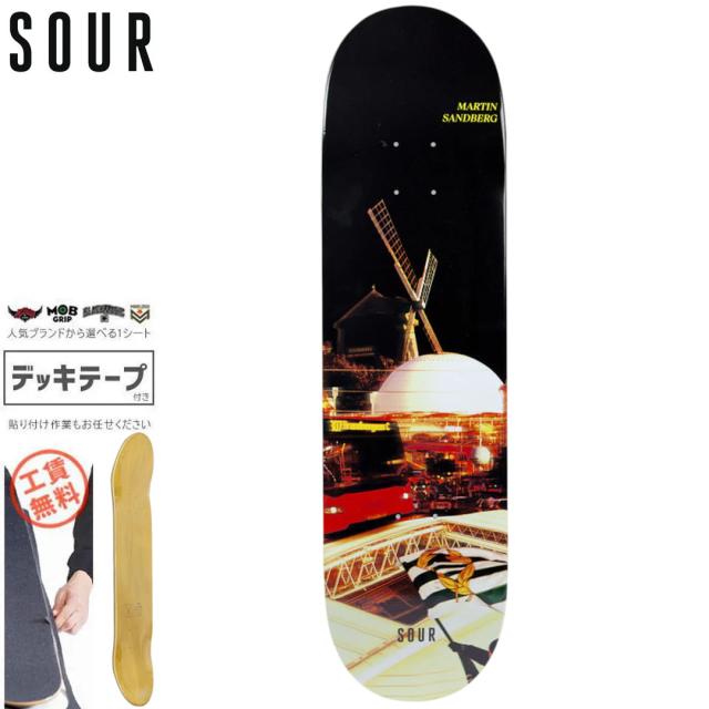SOUR SOLUTION サワーソリューション スケートボード デッキ MARTIN