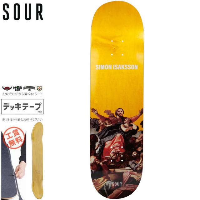 SOUR SOLUTION サワーソリューション スケートボード デッキ SIMON EURO GOD DECK 8.25インチ NO16