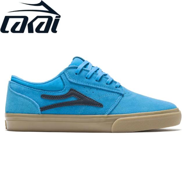 LAKAI LIMITED FOOTWEAR ラカイ スケート シューズ GRIFFIN SUEDE シアン/ガム NO89