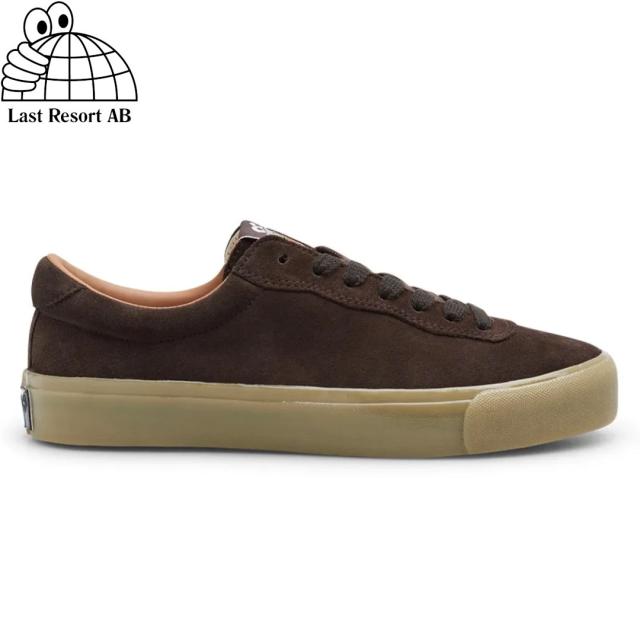 LAST RESORT AB ラストリゾート スケートボード シューズ VM001 SUEDE チョコブラウン/ガム NO28