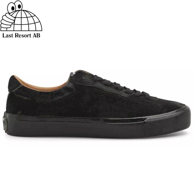 LAST RESORT AB ラストリゾート スケートボード シューズ VM001 CLOUDY SUEDE ファビオス ブラック/ブラック NO30