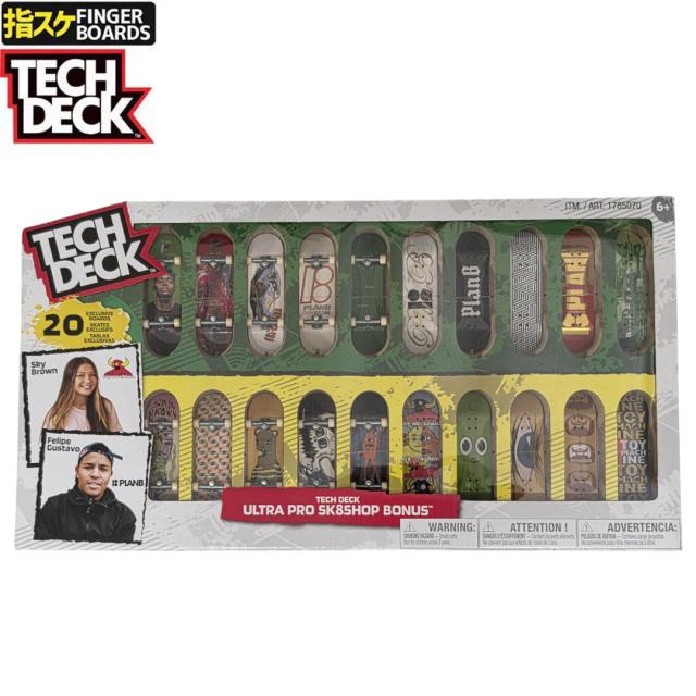 指スケ TECH DECK テック甲板 ULTRA PRO SK8SHOP BONUS PACK 20仕かける NO10