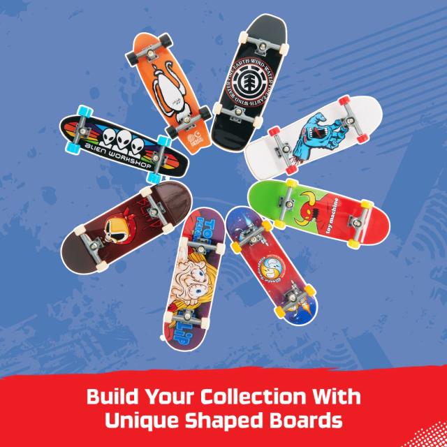 指スケ TECH DECK テック甲板 25TH ANNIVERSARY PACK 25周年アニバーサリーパック 8仕かける NO1