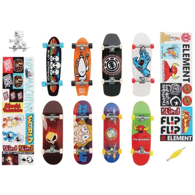 指スケ TECH DECK テック甲板 25TH ANNIVERSARY PACK 25周年アニバーサリーパック 8仕かける NO1