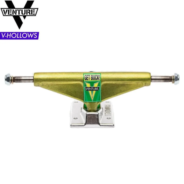 VENTURE ベンチャー スケボー トラック VENTURE X SHAKE JUNT V-HOLLOW YELLOW 5.0 HI NO152