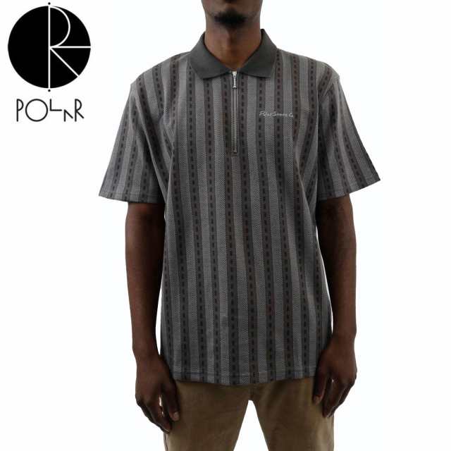 POLAR ポーラー スケボー ジップポロシャツROAD ZIP POLO SHIRT NO11の通販は 11,233円