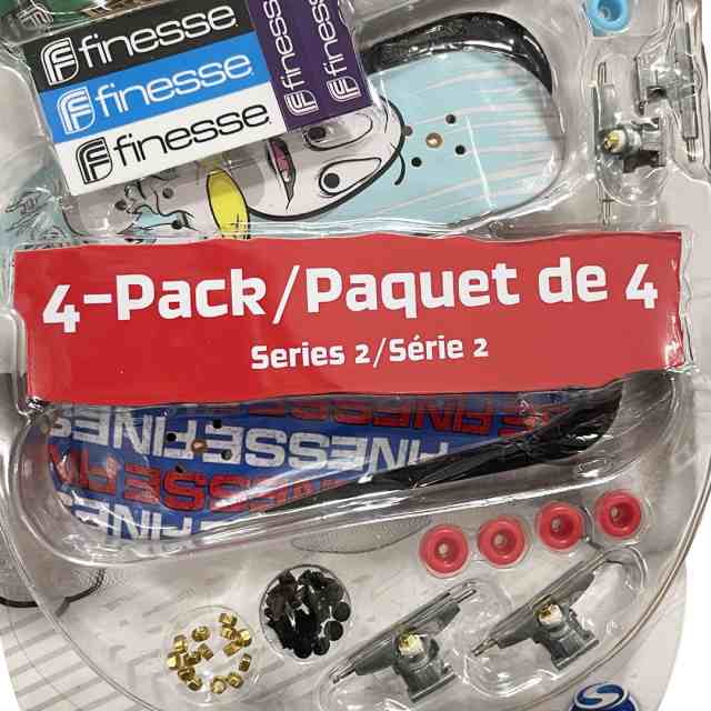 指スケ TECH DECK テックデッキ 4PACK PAQUET DE 4 SERIES 96mm FINESSE NO4｜au PAY マーケット