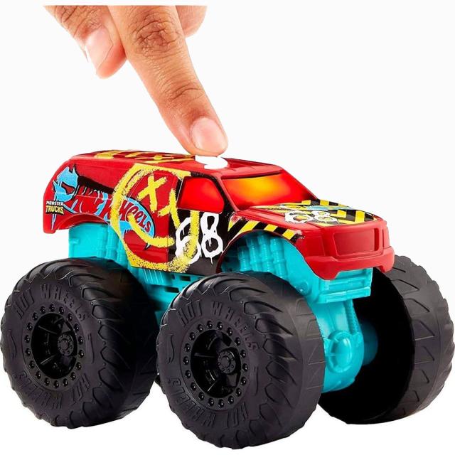 ホットウィール HOT WHEELS USAモデル MONSTER TRUCKS ROARIN WRECKERS DEMO DERBY モンスタートラック 1:43 メタル NO08_1