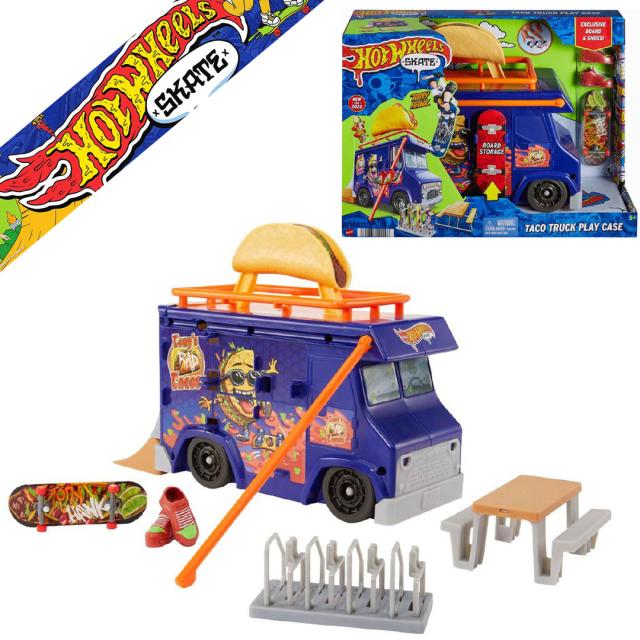 ホットウィール スケート HOT WHEELS SKATE USAモデル TACO TRUCK PLAY CASE タコストラックプレイケース NO10_1