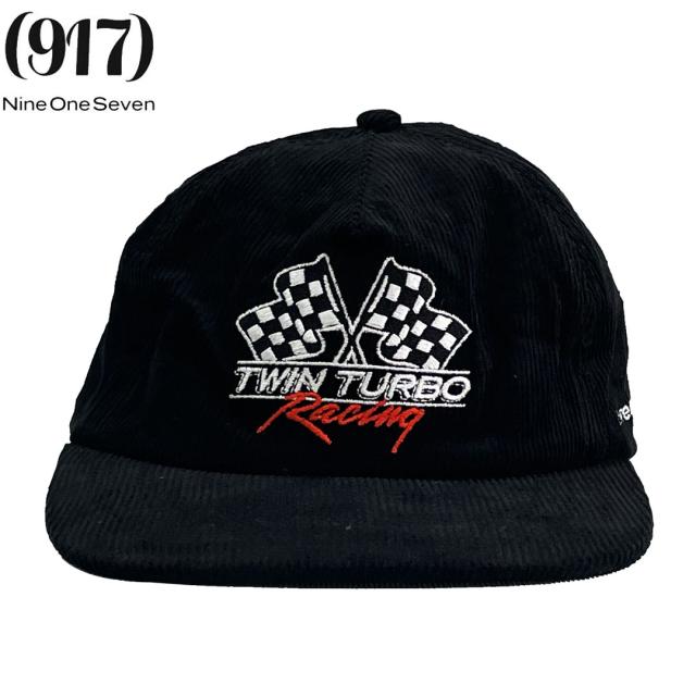 CALL ME 917 ナインワンセブン NINE ONE SEVEN キャップ TWIN TURBO RACING SNAPBACK CAP ブラック NO02の通販は