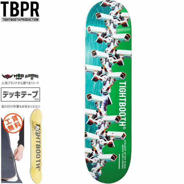 TIGHTBOOTH PRODUCTION タイトブース スケートボード デッキ CCTB DECK 8.125インチ NO23