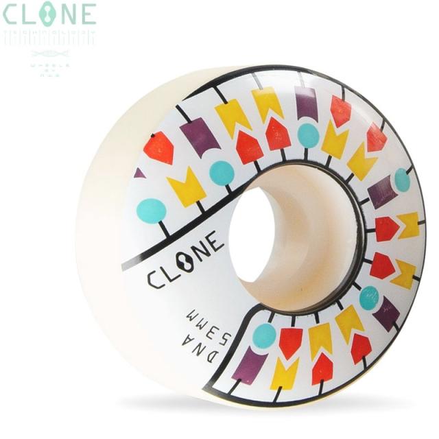 ALIEN WORKSHOP エイリアンワークショップ スケボー ウィール CLONE DNA WHEELS 99A ホワイト 53mm NO22の通販は