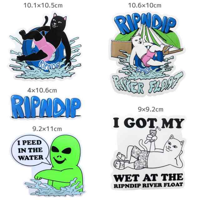 ripndip ステッカー 通販 クリアランス