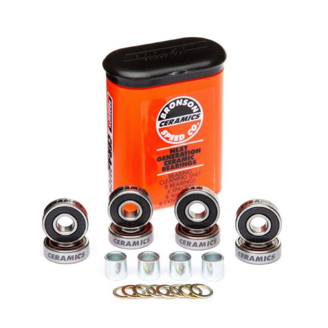 BRONSON ブロンソン スケボー ベアリング CERAMIC BEARINGS CLEANING