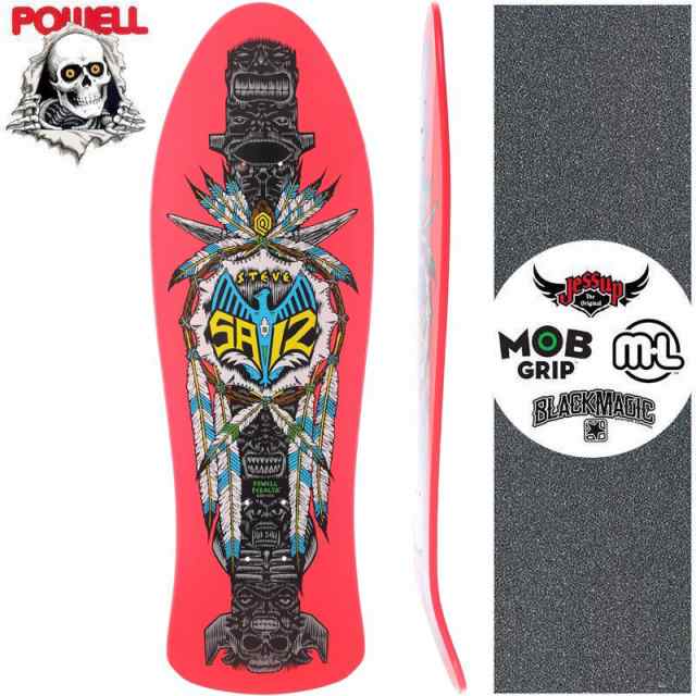 パウエル POWELL スケートボード デッキ STEVE SAIZ TOTEM DECK 10