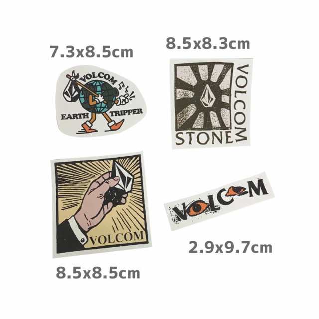 ボルコム VOLCOM ステッカー VOLCOM STICKER PACK 8枚入り NO461の通販はau PAY マーケット - スケートボードショップ砂辺  au PAY マーケット店 | au PAY マーケット－通販サイト