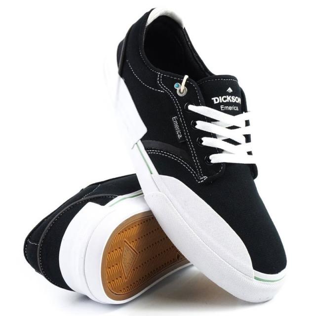 エメリカ EMERICA スケート シューズ DICKSON BLACK/WHITE SHOES