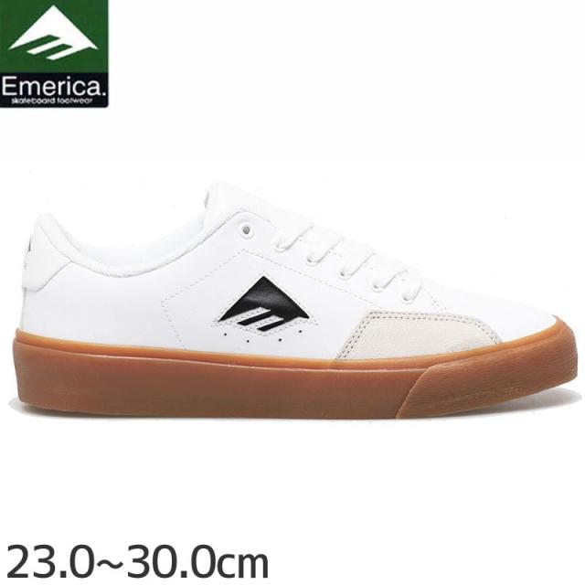 エメリカ EMERICA スケート シューズ TEMPLE WHITE/GUM SHOES レザー ホワイト/ガム NO207の通販は 7,854円