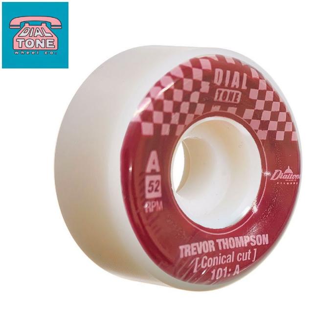 ダイアルトーン DIAL TONE WHEELS スケボー ウィール THOMPSON CAPITAL CONICAL 101A 52mm NO24の通販は 5,940円