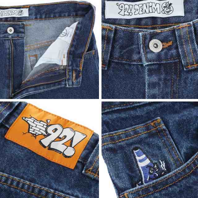 POLAR ポーラー スケートボード ジーンズ 92! DENIM JEAN DARK BLUE ダークブルー NO3