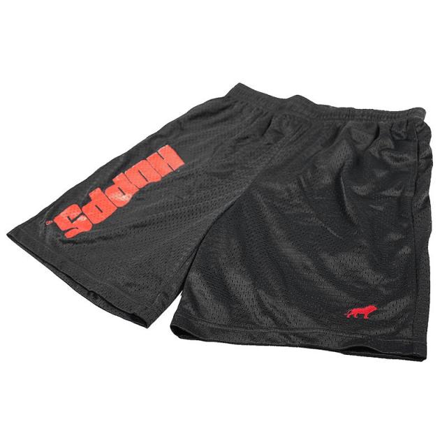 HOPPS ホップス スケボー ショート パンツ BIGHOPPS BBALL SHORTS バスケットボール ショーツ ブラック NO2 HOPPS ホップス スケボー ショート パンツ BIGHOPPS BBALL SHORTS
