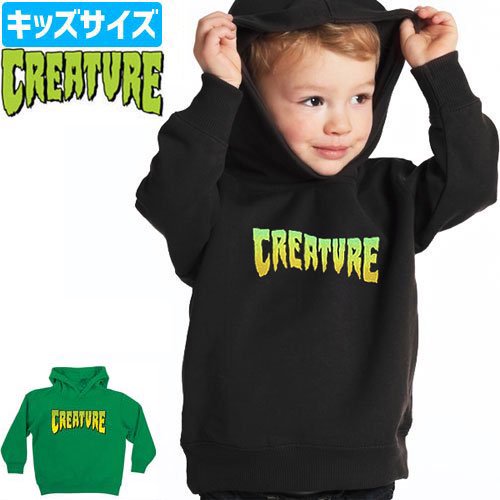 CREATURE クリーチャー キッズ パーカー LOGO HOODIE TODDLER 幼児サイズ NO1の通販は 5,494円