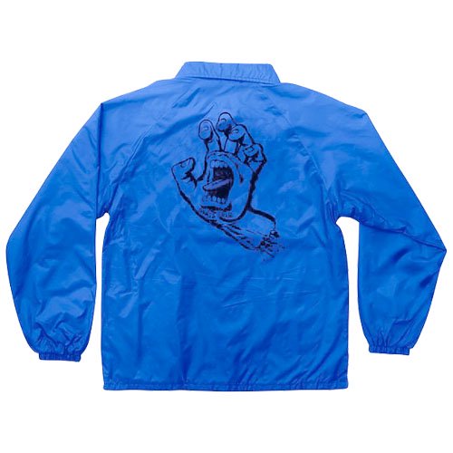 サンタクルズ SANTA CRUZ コーチジャケット Sサイズ HAND COACH WINDBREAKER JACKET ロイヤルブルー NO7_1