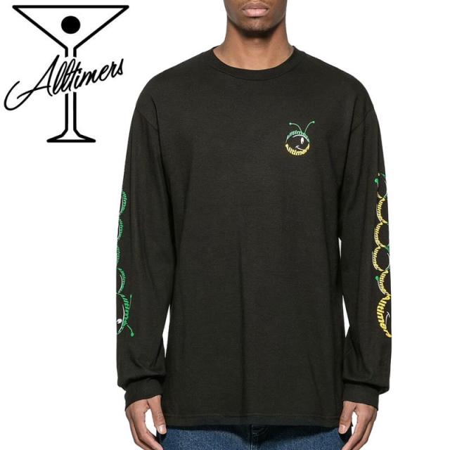 ALLTIMERS オールタイマーズ スケボー ロンT LIL BUDDY L/S TEE ブラック NO1の通販は 5,386円