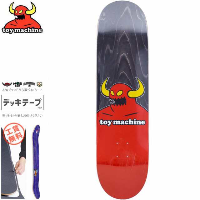 トイマシーン TOY MACHINE デッキ MONSTER BLACK DECK 7.75インチ/8.1インチ/8.38インチ NO176