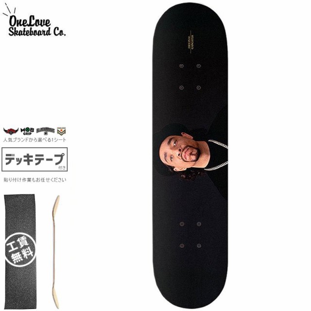 ONE LOVE ワンラブ スケボー デッキ CHI MODU ORIGINAL GANGSTER ICE-T FACE DECK 8インチ/8.25インチ NO5