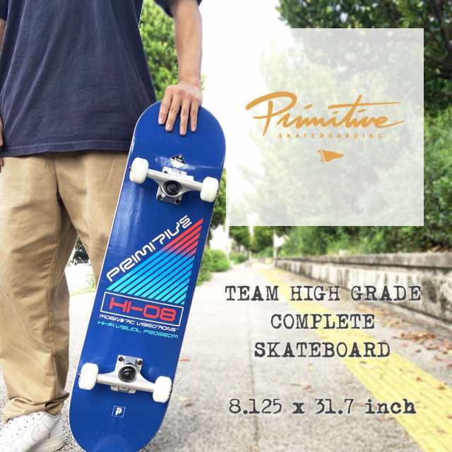 プリミティブ PRIMITIVE スケボー コンプリート TEAM HIGH GRADE