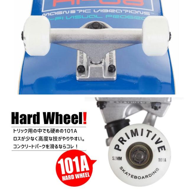 プリミティブ PRIMITIVE スケボー コンプリート TEAM HIGH GRADE COMLETE 8.125インチ NO12_2